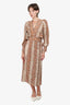 Smythe Snakeprint Long Sleeve Dress Size 00