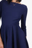 Greta Constantine Navy/Pink Dress Size XS