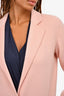 Sandro Pink Wool Collared Coat Size 36