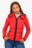 Moncler Grenoble Red/Black Ski Jacket Size XS