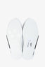 Christian Dior X Stussy  Black/White Canvas Logo Slip On Sneakers Size 41 Mens