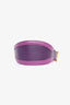 Prada Purple Leather Cinched Belt Size 70