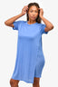 Acne Studios Blue T-Shirt Dress Size M