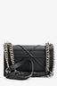 Christian Dior 2016 Black Grained Leather Small Diorama Chain Bag