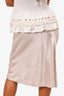 Vince Pink Midi Skirt Size S