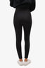 Alexander Wang Black Logo Waist Band Leggings Size 0