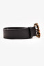 Gucci Black/Multicoloured Embellished GG Marmont Belt Size 90