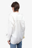 3.1 Phillip Lim White Long Sleeve Shirt Size 6