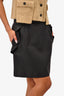 Sandro Back Ruffle Pocket Mini Skirt Size 2