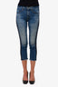 Veronica Beard Blue Denim Studded Jeans Size 24