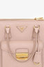 Prada Beige Saffiano Lux Galleria Front Pocket Tote with Strap