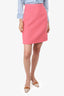 Gucci Pink Midi Skirt Size 36