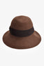 Loro Piana Cash Felt Brown Brim Hat