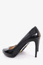 Prada Black Patent Pumps Size 42