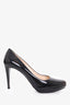 Prada Black Patent Pumps Size 42