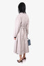 Max Mara Beige The Cube' Belted Trench Coat Size 6