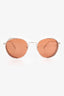 Brunello Cucinelli x Oliver Peoples Brown Lens 'Cesarino' Sunglasses