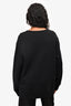 Gucci Black Logo Crewneck Sweatshirt Size M