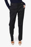 Gucci Black Straight Leg Trousers Size 44