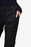 Gucci Black Straight Leg Trousers Size 44