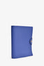 Hermès 2021 Electric Blue Togo Leather "A Human Odyssey" Agenda Cover