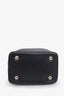 Pre-Loved Chanel™ 2016-17 Black Lambskin Quilted CC Vanity With Strap