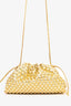 Bottega Veneta Gold Textured Pouch Crossbody