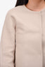 Weekend Max Mara Beige 3/4 Sleeve Evening Jacket Size 8 US