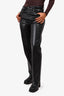 Agolde Black Leather Pants Size 28