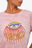 Raquel Allegra Pink Graphic T-Shirt Size 2