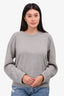 Armarium Grey Cashmere Pullover Sweater Size M