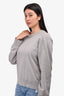 Armarium Grey Cashmere Pullover Sweater Size M