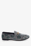 Gucci Green Velvet GG Horsebit Loafer Size 37.5