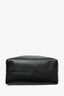 Ferragamo Black Leather Cutout Detail Tote with Pouch