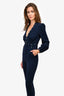 Zimmermann Navy Long Sleeve Jumpsuit Size 0