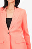 Smythe Neon Orange Blazer Size 2