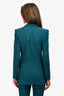 Hebe Studio Green Blazer Size 00 & Pant Suit Size 36