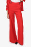 Veronica Beard Orange/Red Blazer & Pant Set Estimated Size X-Small