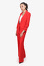 Veronica Beard Orange/Red Blazer & Pant Set Estimated Size X-Small