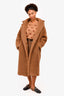 Max Mara Brown Camel Wool Teddy Coat Size S