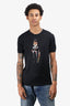 Dolce & Gabbana Black Fox Embroidered T-Shirt Size 48 Mens