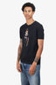 Dolce & Gabbana Black Fox Embroidered T-Shirt Size 48 Mens