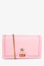 Gucci Pink Leather 'Diana Mini Bag With Bamboo' Crossbody