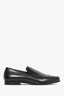 Toteme Black Leather Slip On Loafers Size 36