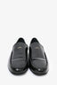 Toteme Black Leather Slip On Loafers Size 36