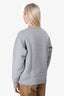 Acne Studios Grey Animal Patch Sweatshirt Size XS