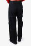 Bec & Bridge Black/White Top Stitch Cargo Pant Size 10