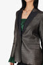 Veronica Beard Bronze Metallic Blazer Size 4