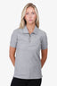 Burberry Grey TB Logo Polo T-Shirt Size XXXS Mens