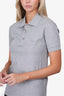 Burberry Grey TB Logo Polo T-Shirt Size XXXS Mens